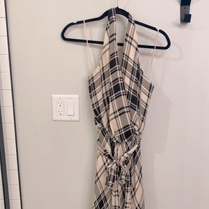 Halter top maxi dress